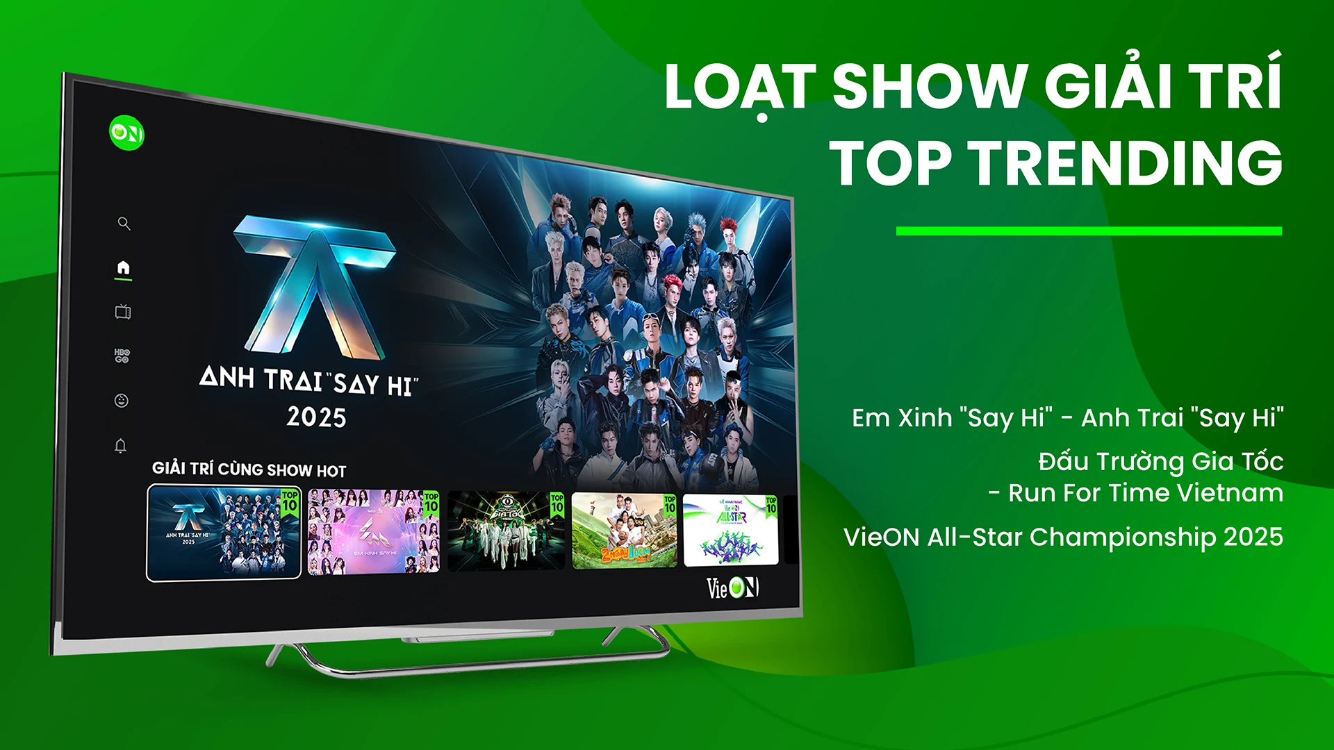 VieON for Android TV screenshot