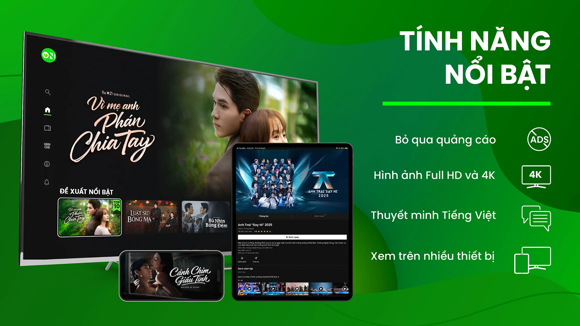 VieON for Android TV screenshot